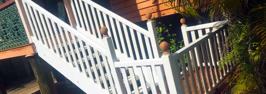 Colonial and Heritage external hardwood stairs in Brisbane