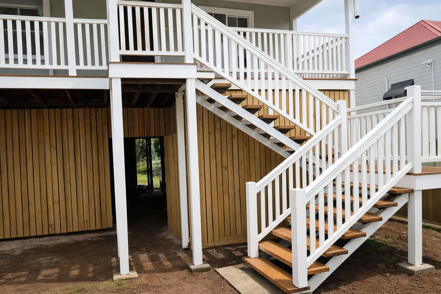 External stairs designed and built to suit your Brisbane property