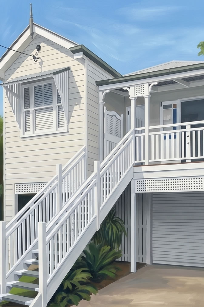 Stair Balustrade Style 4
