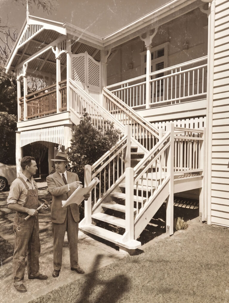 Front Stairs as defining element in Queenslander homes