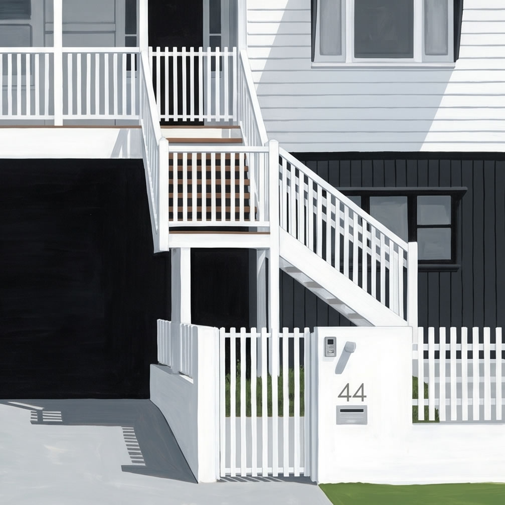 Modern and Hybrid styled stairs balustrades and fencing